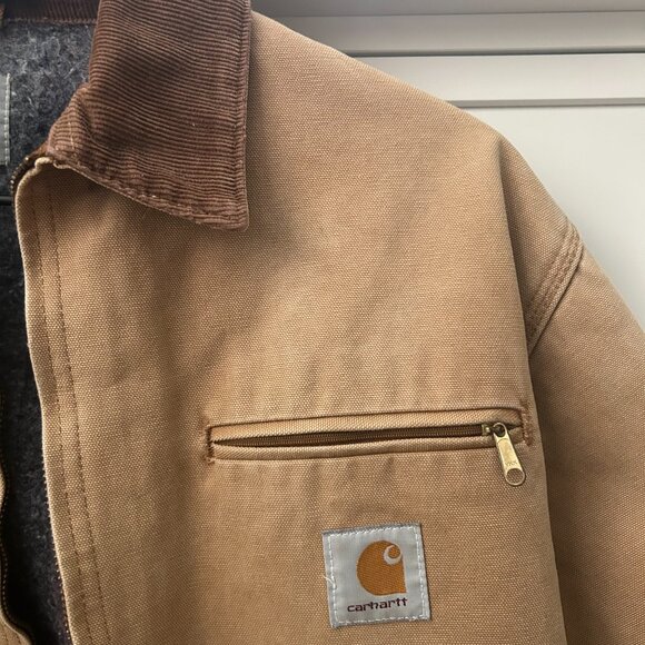 Carhartt Detroit Bomber Jacket - Brown - Picture 7 of 9